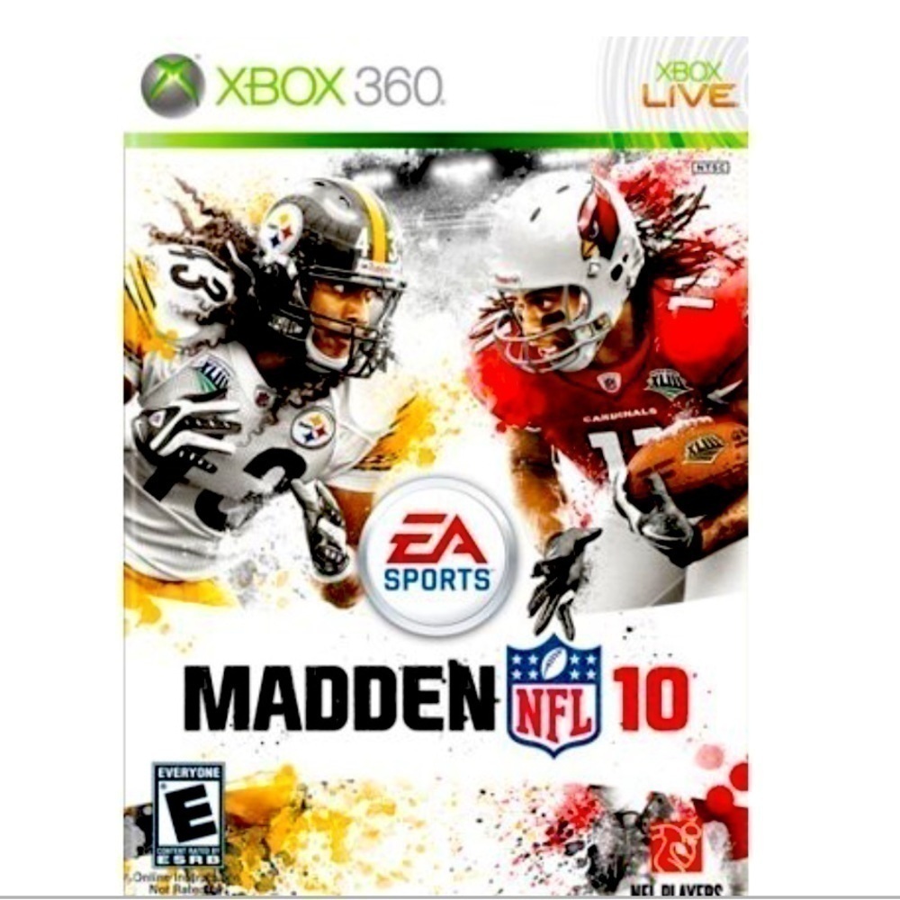 𝅺6 & 7 MADDEN NFL 10 - Xbox 360